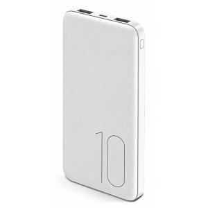 USAMS power bank PB7 10000mAh, 2x output, 2.1A, λευκό | Αξεσουάρ κινητών | elabstore.gr