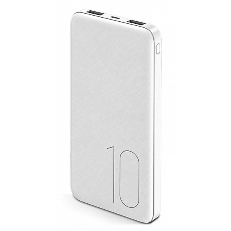 USAMS power bank PB7 10000mAh, 2x output, 2.1A, λευκό | eLabstore.gr USAMS power bank PB7 10000mAh, 2x output, 2.1A, λευκό | Αξεσουάρ κινητών | elabstore.gr