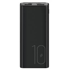 USAMS power bank PB31 10000mAh, 2x output, 2.1A, μαύρο | Αξεσουάρ κινητών | elabstore.gr