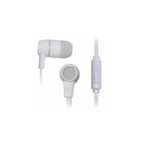 Ακουστικό με μικρόφωνο w/ Flat Cable Λευκό Vakoss | ELABSTORE.GR