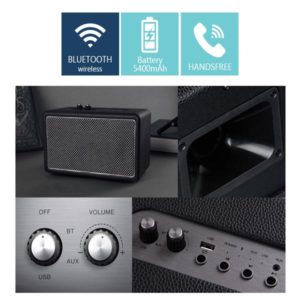 Φορητό Ηχείο Bluetooth 30W w/Hands-Free Grude Μαύρο PMG097 | eLabstore.gr