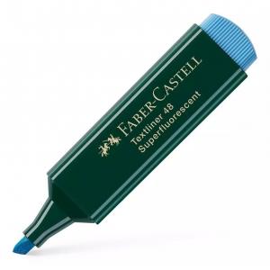 FABER-CASTELL μαρκαδόρος υπογράμμισης Textliner 48, μπλε, 1τμχ | Αναλώσιμα - Είδη Γραφείου | elabstore.gr