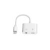 Μετατροπέας 2in1 USB Lighting σε 3.5mm Headphone Jack και καλώδιο φόρτισης | ELABSTORE.GR