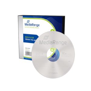 MR418 MediaRange DVD-R 16x slim pack of 5pcs | eLabstore.gr