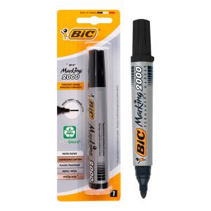 BIC ανεξίτηλος μαρκαδόρος 2000, bullet point, μαύρος | Αναλώσιμα - Είδη Γραφείου | elabstore.gr