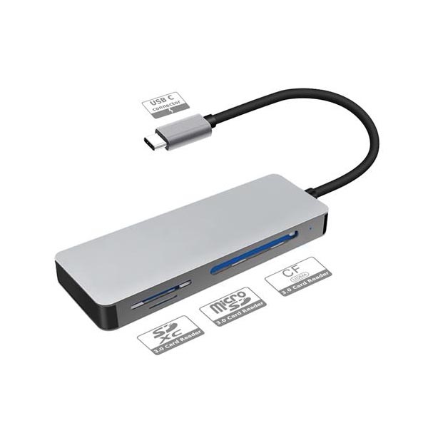 Card Reader USB Type C 3.1 gen1 Platinet | eLabstore.gr Card Reader USB Type C 3.1 gen1 Platinet - Image 3