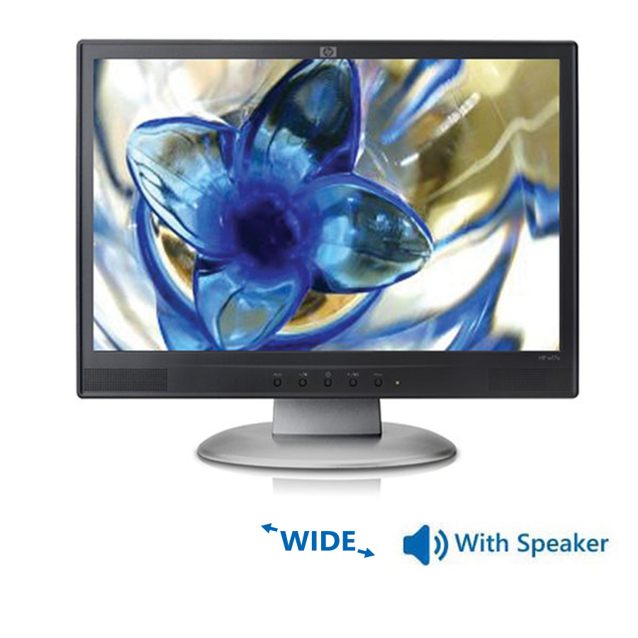 Used Monitor W17e TFT/HP/17"/1440x900/Wide/With Speakers/Silver/Black/VGA | eLabstore.gr Used Monitor W17e TFT/HP/17"/1440x900/Wide/With Speakers/Silver/Black/VGA | ELABSTORE.GR