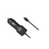 Universal  1x USB 2.4A 1x microUSB 1A Car Charger C224BK Well PSUP-USB-CM224BK-WL | ELABSTORE.GR