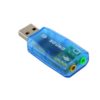 Εξωτερική κάρτα ήχου 5.1 USB to Jack 3.5mm F για PC/MAC/Linux | ELABSTORE.GR