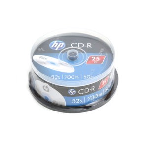 HP CD-R  80/700mb /52x cake box 25pack | ELABSTORE.GR