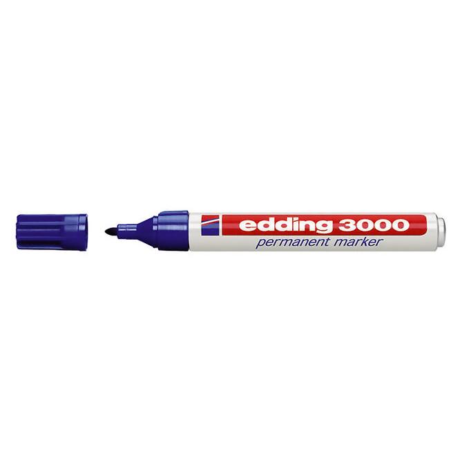 EDDING ανεξίτηλος μαρκαδόρος 3000, 1.5-3mm, επαναγεμιζόμενος, μπλε | eLabstore.gr EDDING ανεξίτηλος μαρκαδόρος 3000, 1.5-3mm, επαναγεμιζόμενος, μπλε | Αναλώσιμα - Είδη Γραφείου | elabstore.gr