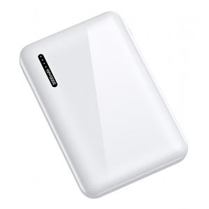USAMS power bank PB39 5000mAh, slim, 2x output, 2A, λευκό | Αξεσουάρ κινητών | elabstore.gr