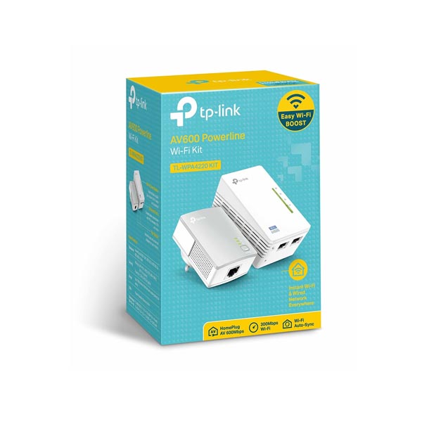 TP-LINK WPA4220KIT 300MBPS AV500 WiFi POWERLINE EXTENDER STARTER KIT | eLabstore.gr TP-LINK WPA4220KIT 300MBPS AV500 WiFi POWERLINE EXTENDER STARTER KIT - Image 4