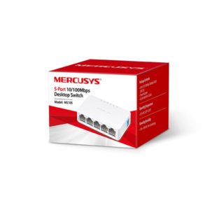 MERCUSYS Desktop Switch 5-port 10/100M MS105 | eLabstore.gr