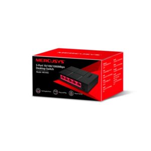 MERCUSYS Desktop Switch 5-port Gigabit 10/100/1000Mbps MS105G | Δικτυακά & Smart Home | elabstore.gr