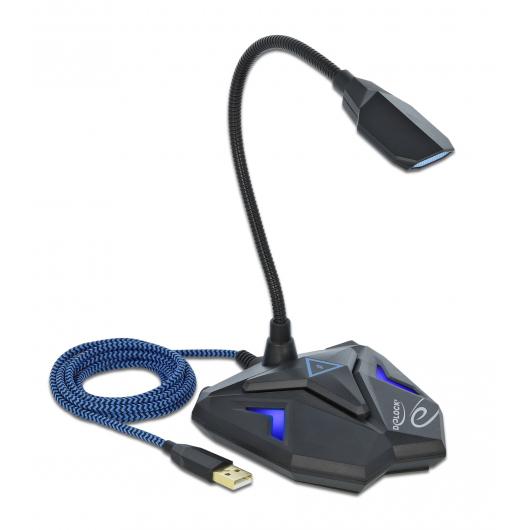 DELOCK Gaming μικρόφωνο 66330, omnidirectional, με mute, USB | eLabstore.gr DELOCK Gaming μικρόφωνο 66330, omnidirectional, με mute, USB | Συνοδευτικά PC | elabstore.gr