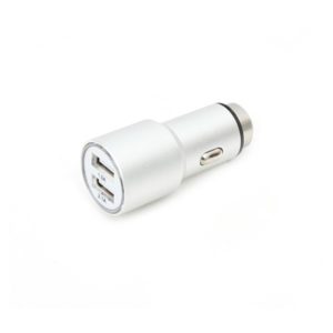 Universal 2 USB Port 5V/2.1A Car Charger Omega | ELABSTORE.GR