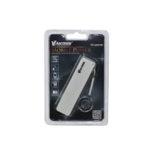 Φορητός Φορτιστής 2200mA Power Bank άσπρο | eLabstore.gr