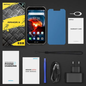 ULEFONE Smartphone Armor X7 Pro, IP68/IP69K, 5", 4/32GB, 4-Core, μαύρο | Mobile Συσκευές | elabstore.gr