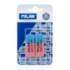 MILAN γόμα 620 BCM10100MP για μολύβι και στυλό, 53 x 20 x 8mm, σετ 2τμχ | Αναλώσιμα - Είδη Γραφείου | elabstore.gr