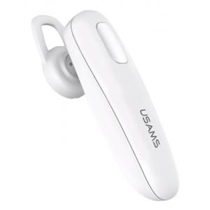 USAMS bluetooth earphone US-LK001, LK series, BT 4.1, λευκό | Αξεσουάρ κινητών | elabstore.gr