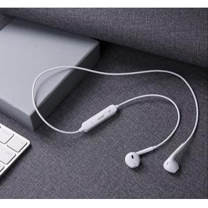 USAMS bluetooth earphones BHULN01, LN series, BT 4.2, λευκό | Αξεσουάρ κινητών | elabstore.gr