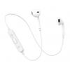 USAMS bluetooth earphones BHULN01, LN series, BT 4.2, λευκό | Αξεσουάρ κινητών | elabstore.gr