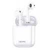 USAMS earphones BHULQ01, με θήκη φόρτισης, Lightning, λευκά | Αξεσουάρ κινητών | elabstore.gr
