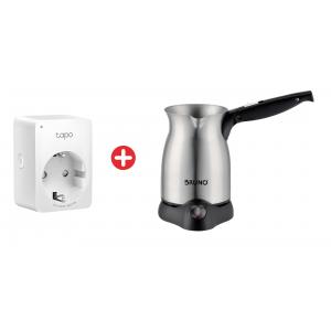 Bundle BNDL-0047 smart αντάπτορας TAPO-P100 & ηλεκτρικό μπρίκι BRN-0021 | Οικιακές & Προσωπικές Συσκευές | elabstore.gr