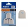 MILAN γόμα BNM10258, 28 x 30 x 13mm, σετ 3τμχ, λευκή | eLabstore.gr MILAN γόμα BNM10258, 28 x 30 x 13mm, σετ 3τμχ, λευκή | Αναλώσιμα - Είδη Γραφείου | elabstore.gr