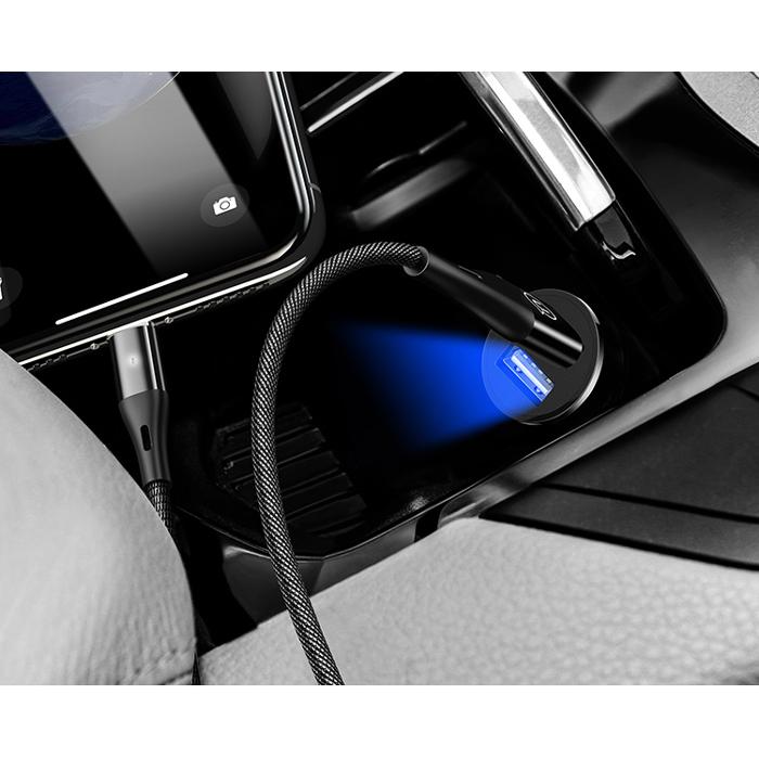 USAMS φορτιστής αυτοκινήτου C8, 2x USB, 3.1A, μαύρος | eLabstore.gr USAMS φορτιστής αυτοκινήτου C8, 2x USB, 3.1A, μαύρος | Αξεσουάρ κινητών | elabstore.gr