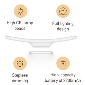 BASEUS LED φωτιστικό DGSUN-JA02, 4000-6500K, 4W, 2200mAh, λευκό | Φωτισμός | elabstore.gr