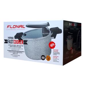 FLONAL χύτρα χαμηλής πίεσης Monolite FLOPECV24, 6 λίτρα, 24cm | Οικιακές & Προσωπικές Συσκευές | elabstore.gr