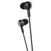 USAMS earphones με μικρόφωνο EP-12, 10mm, 1.2m, μαύρα | Αξεσουάρ κινητών | elabstore.gr