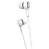USAMS earphones με μικρόφωνο EP-12, 10mm, 1.2m, λευκά | Αξεσουάρ κινητών | elabstore.gr