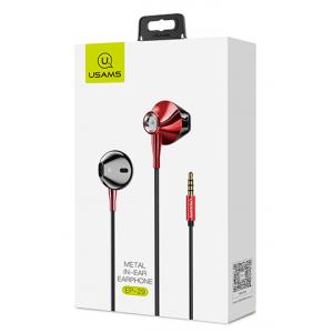 USAMS earphones με μικρόφωνο EP-25, 14mm, type-C, 1.3m, κόκκινα | eLabstore.gr USAMS earphones με μικρόφωνο EP-25, 14mm, type-C, 1.3m, κόκκινα | Αξεσουάρ κινητών | elabstore.gr