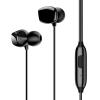 USAMS earphones με μικρόφωνο EP-28, 9mm, 3.5mm, 1.2m, μαύρα | Αξεσουάρ κινητών | elabstore.gr