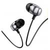 USAMS earphones με μικρόφωνο EP-36, 10mm, 3.5mm, 1.2m, γκρι | Αξεσουάρ κινητών | elabstore.gr