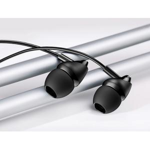USAMS earphones με μικρόφωνο EP-39, 10mm, 1.2m, μαύρα | Αξεσουάρ κινητών | elabstore.gr