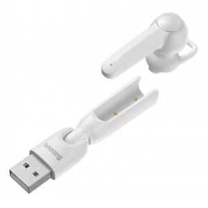 BASEUS bluetooth headset Enkok NGA05-01, μαγνητικό, λευκό | eLabstore.gr BASEUS bluetooth headset Enkok NGA05-01, μαγνητικό, λευκό | Αξεσουάρ κινητών | elabstore.gr