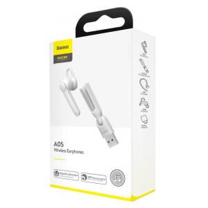 BASEUS bluetooth headset Enkok NGA05-01, μαγνητικό, λευκό | eLabstore.gr BASEUS bluetooth headset Enkok NGA05-01, μαγνητικό, λευκό | eLabstore.gr