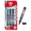 MP ανεξίτηλος μαρκαδόρος PE510-03, 2mm, 2x μαύρο 1x πράσινο | Αναλώσιμα - Είδη Γραφείου | elabstore.gr