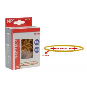 MP λαστιχάκια συσκευασίας PG006 σε κουτί, No5, 1.5x50mm, 60g | Αναλώσιμα - Είδη Γραφείου | elabstore.gr