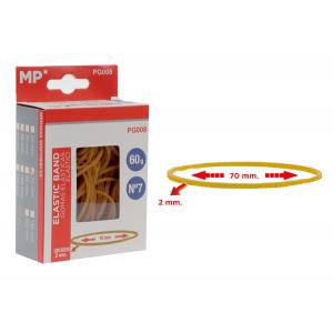 MP λαστιχάκια συσκευασίας PG008 σε κουτί, No7, 2x70mm, 60g | Αναλώσιμα - Είδη Γραφείου | elabstore.gr