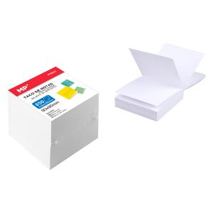 MP χαρτάκια σημειώσεων PN802, 90 x 90mm, 850τμχ, λευκά | Αναλώσιμα - Είδη Γραφείου | elabstore.gr