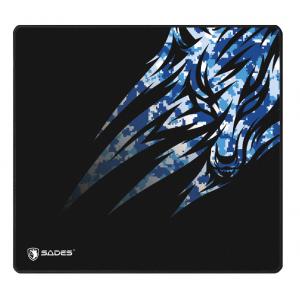 SADES Gaming Mouse Pad Hailstorm, rubber base, 450 x 400mm | Συνοδευτικά PC | elabstore.gr