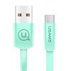 USAMS Καλώδιο USB σε Type-C US-SJ200, 1.2m, πράσινο | Αξεσουάρ κινητών | elabstore.gr