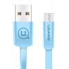 USAMS Καλώδιο USB σε Micro USB US-SJ201, 1.2m, μπλε | eLabstore.gr USAMS Καλώδιο USB σε Micro USB US-SJ201, 1.2m, μπλε | Αξεσουάρ κινητών | elabstore.gr