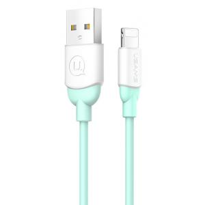 USAMS Καλώδιο USB σε Lightning US-SJ245, Ice-Cream, 1m, πράσινο | Αξεσουάρ κινητών | elabstore.gr
