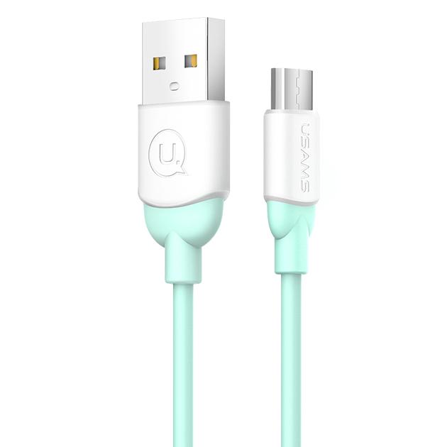 USAMS Καλώδιο USB σε Micro USB US-SJ247, Ice-Cream , 1m, πράσινο | eLabstore.gr USAMS Καλώδιο USB σε Micro USB US-SJ247, Ice-Cream , 1m, πράσινο | Αξεσουάρ κινητών | elabstore.gr